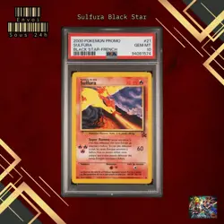 🇫🇷 SULFURA BLACK STAR PSA 10 - PROMO WIZARDS 21 FR Carte Pokemon 🇫🇷 - Image 1