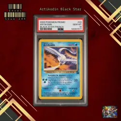 🇫🇷 ARTIKODIN BLACK STAR PSA 10 - PROMO WIZARDS 22 FR Carte Pokemon 🇫🇷 - Image 1