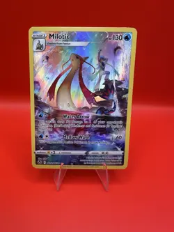 2022 Pokemon SWSH Silver Tempest Milotic Trainer Gallery Holo #TG02/TG30 - Image 1