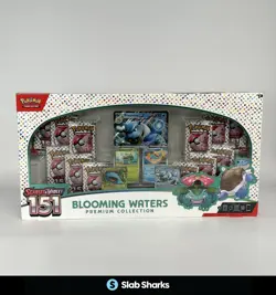 POKEMON SCARLET & VIOLET 151 BLOOMING WATERS PREMIUM COLLECTION SEALED BOX - Image 1
