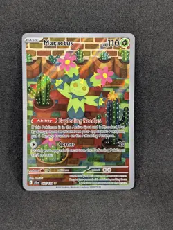 Maractus 160/159 Journey Together Pokemon Scarlet Violet Illustration Rare - Image 1