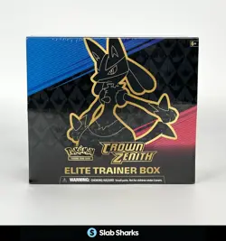 POKEMON TCG CROWN ZENITH SEALED ELITE TRAINER BOX ETB - Image 1