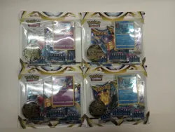Pokemon - Sword & Shield - Silver Tempest - 3 Packs Blisters - Set - Image 1