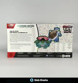 POKEMON SCARLET & VIOLET 151 BLOOMING WATERS PREMIUM COLLECTION SEALED BOX - Image 2