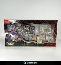 POKEMON SCARLET & VIOLET PALDEAN FATES GREAT TUSK & IRON TREADS EX PREMIUM BOX - Image 1