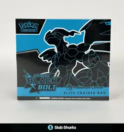 POKEMON CENTER TCG SCARLET & VIOLET BLACK BOLT SEALED ELITE TRAINER BOX - Image 1