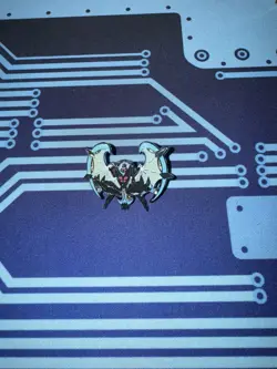Dawn Wings Necrozma Pokemon Center Sun & Moon Official 1.5" Pin NEW - Image 1