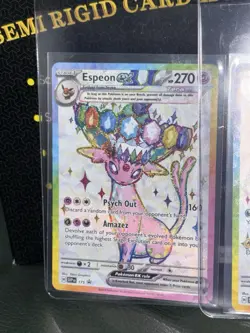 Pokemon TCG Umbreon Ex Espeon Ex Svp 175 176 Promo Pair NM Prismatic Evolution - Image 2