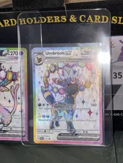 Pokemon TCG Umbreon Ex Espeon Ex Svp 175 176 Promo Pair NM Prismatic Evolution - Image 3