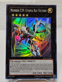 Number C39: Utopia Ray Victory JOTL-EN048 Super Rare Unlimited Yugioh 160 - Image 1