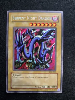 Yugioh - Serpent Night Dragon - MRL-103 - Secret Rare - Unlimited - LP - Image 1