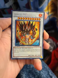 Yugioh Jurrac Meteor HA04-EN029 1st Secret Rare - Image 1