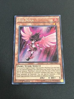 Red Nova DRL3-EN017 Secret Rare 1st Edition VLP/NM Yu-Gi-Oh! - Image 1