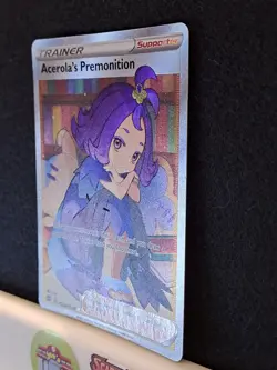 Pokemon Card Acerola’s Premonition TG24/TG30 Brilliant Stars Full Art Trainer NM - Image 2
