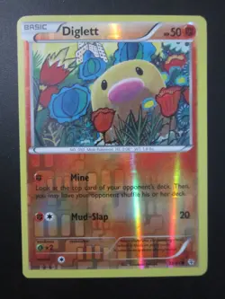 DIGLETT REVERSE HOLO POKEMON CARD 38/83 XY GENERATIONS NEVER PLAYED NM - Image 1