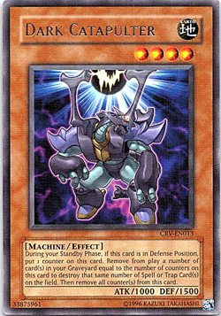 Dark Catapulter CRV-EN013 Yu-Gi-Oh! Card Light Play Unlimited - Image 1