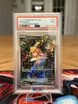Pokemon TCG Magikarp Scarlet & Violet Paldea Evolved Holo Card 203/193 PSA 9 - Image 1