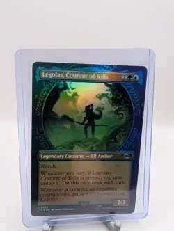Lord of the Rings - Legolas, Counter of Kills - Showcase Foil MTG - Image 1