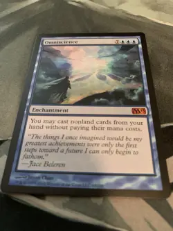 1x MTG Omniscience - Magic 2013 (M13) #63 - Magic the Gathering - Image 1