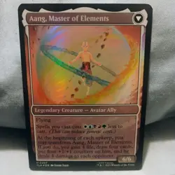 MTG Avatar: The Last Airbender, Avatar Aang / Aang, Master of Elements - Foil - Image 2