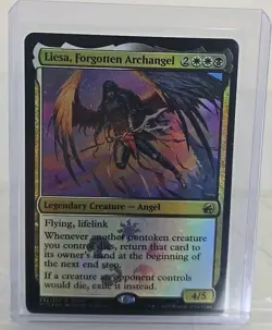 Magic The Gather Liesa, Forgotten Archangel Innistrad Midnight Hunt Foil 2023 NM - Image 1