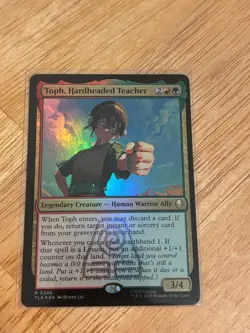 Toph, Hardheaded Teacher - FOIL (TLA 0246) Avatar: The Last Airbender MTG - Image 1