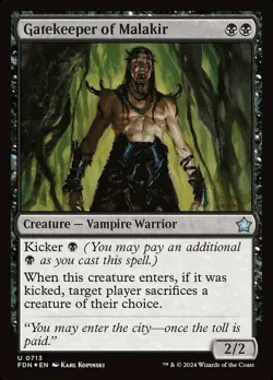 Gatekeeper of Malakir - Foil, Foundations, Near Mint x 1 MTG - Image 1