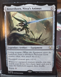 Bitterthorn, Nissa's Animus - Commander: March of the Machine (Near Mint) - Image 1