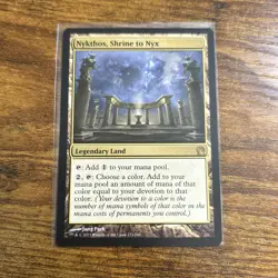 Magic the Gathering Nykthos, Shrine to Nyx - Theros - Near Mint - Image 1