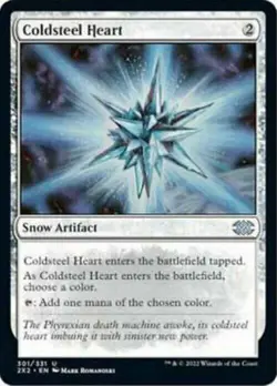 Magic The Gathering MTG COLDSTEEL HEART Double Masters 2022 NM Near Mint - Image 1