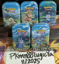 Lot of (5) Pokemon TCG Sinnoh Stars Mini Tins COMPLETE ARTSET - Image 1
