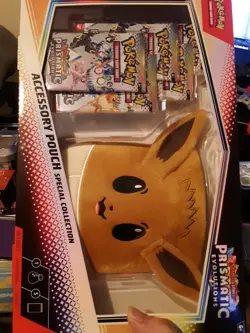 Pokemon Prismatic Evolutions Accessory Pouch Collection IN-HAND - Image 1