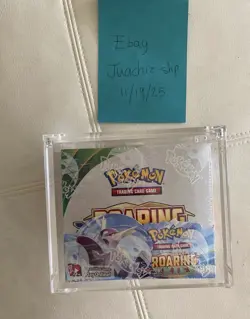 2015 Pokemon TCG - XY Roaring Skies Booster Box (Sealed) PRINSTINE! W/Acrylic - Image 1