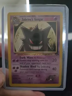 Sabrina's Gengar 29/132 Gym Challenge Unlimited Pokemon TCG Non-Holo Rare - Image 1