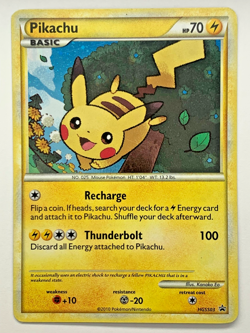 Pokemon, Pikachu, Rare, Holo, HG5503, Black Star Promo, LP-MP - Image 1