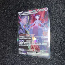 Pokemon Team Rocket’s Mewtwo ex SV Destined Rivals 231/182 NM Pack Fresh - Image 3