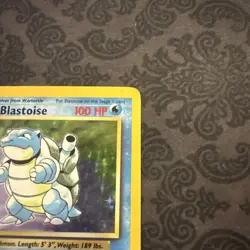 Pokemon TCG Blastoise Holo-Rare 2/102 Base Set Unlimited - Image 4