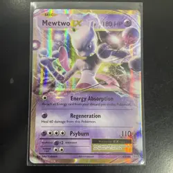 2016 Pokemon XY Evolutions Mewtwo Ex 52/108 Extended Art Never Played - NM - Image 1