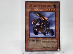 Yu-Gi-Oh Gear Golem the Moving Fortress DR2-EN130 Unlimited Super Rare LP - Image 1