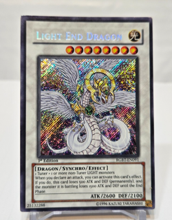 Light End Dragon RGBT-EN091 Secret Rare 1st Edition Yugioh 7968 - Image 1