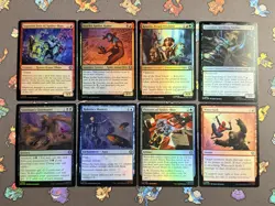 8 Cards Lot Uncommon Foil MTG Magic The Gathering Spider-Man Collector Booster - Image 1