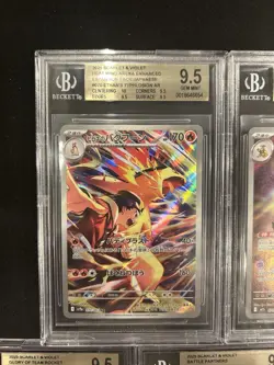 BGS 9.5 Pokemon Card 151 Japanese Ar Art Rare 5Card Set Bulk Different Types - Image 2