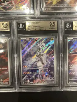 BGS 9.5 Pokemon Card 151 Japanese Ar Art Rare 5Card Set Bulk Different Types - Image 5