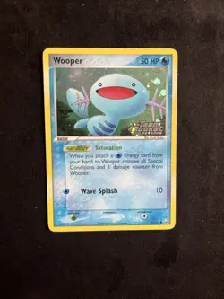 Wooper 81/109 Team Rocket Returns Reverse Holo Stamped Pokemon Card MP - Image 1