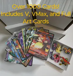 Lot Of 1000+ Pokemon Cards *Lance's Charizard V, Ultra Rares, Holos Included* - Image 1