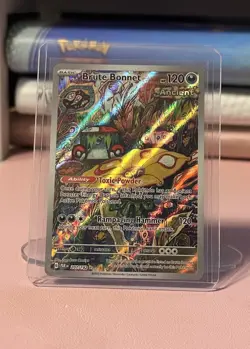 Pokemon TCG Brute Bonnet Illustration Rare Holo Card 207/182 Sv04: Paradox Rift - Image 1
