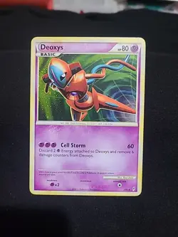 Pokemon Card: Deoxys 2/95 HP/MP Played Call of Legends Holo Rare Psychic TCG - Image 1