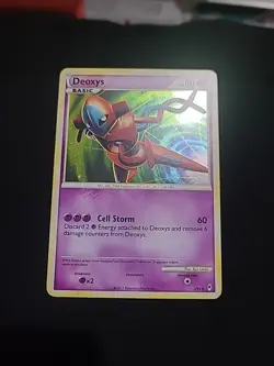 Pokemon Card: Deoxys 2/95 HP/MP Played Call of Legends Holo Rare Psychic TCG - Image 3