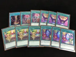 YUGIOH FORTUNE FAIRY 30 CARDS DECK CORE COLLECTION! DECK BOX & SLEEVES INCLUDED! - Image 2