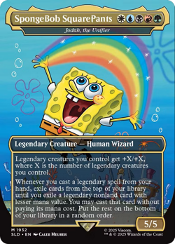 SpongeBob SquarePants | Jodah, the Unifier (Secret Lair) PROMO NM CARD ABUGames - Image 1